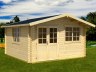 3.8-4.1m wide Apex 40mm Log Cabin 536