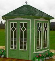 Hexagonal Log Cabin Summerhouse 592